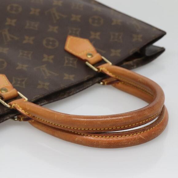 LOUIS VUITTON Monogram Sac Plat Hand Bag M51140 - Picture 7 of 12